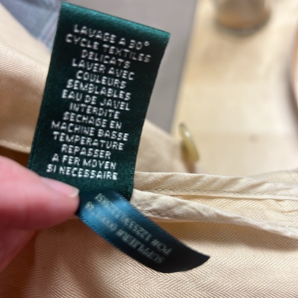 Ralph Lauren Lauren women’s spring summer blazer in cotton linen blend. Newer - Picture 9 of 9